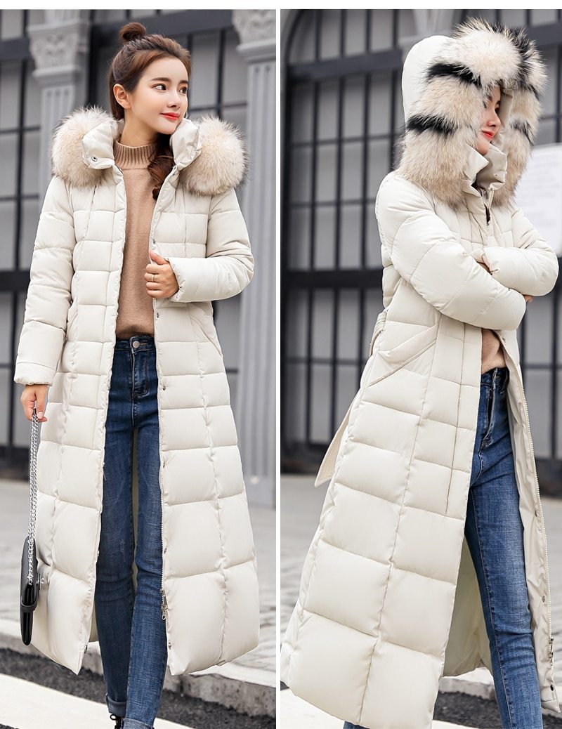 Parka à capuche imperméable & chic