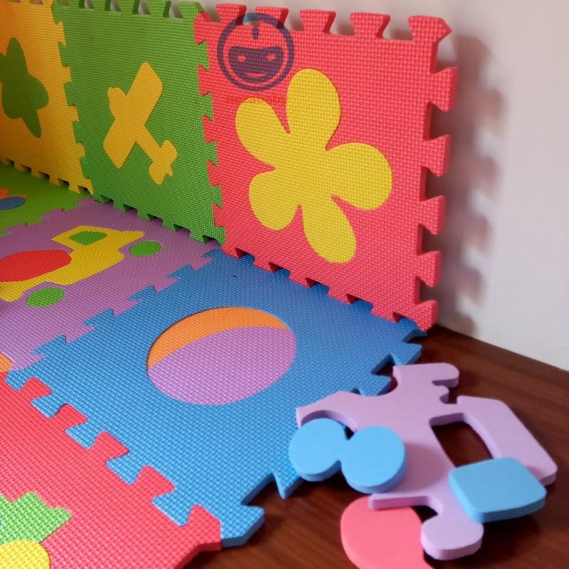 Tapis Puzzle En Mousse Pour Bebe 10pcs