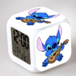 Cute Réveil Lilo & Stitch LED