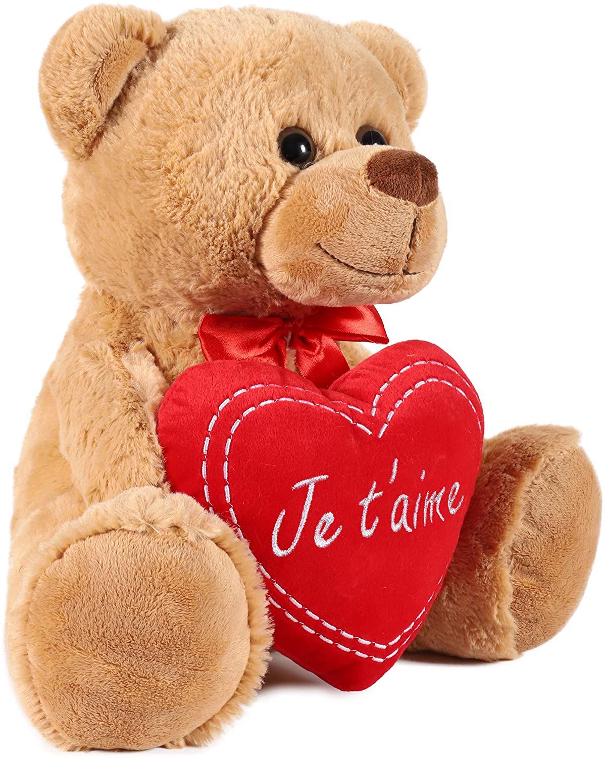 Peluche Douce Ours Nounours Avec Cœur Je T Aime Boutique Maman